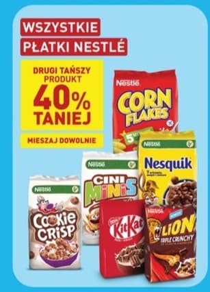 wszystkie płatki śniadaniowe