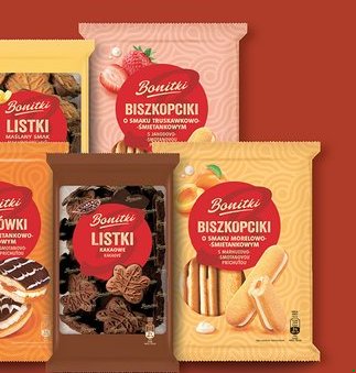wszystkie kremówki, listki i biszkopty z nadzieniem