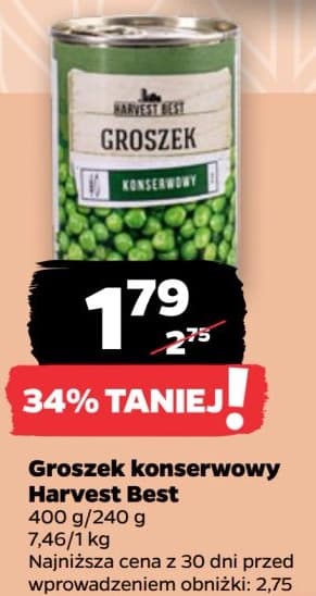 groszek konserwowy