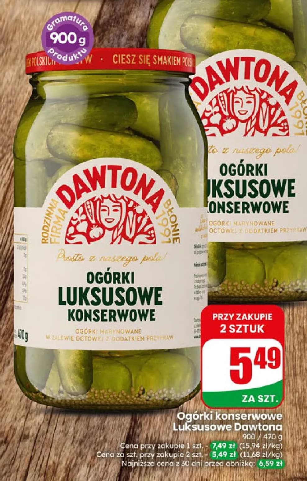 ogórki konserwowe luksusowe