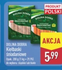 kiełbaski śniadaniowe