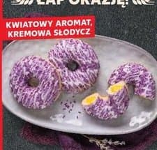 donut z nadzieniem waniliowo-lawendowym