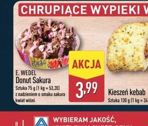 donut sakura z nadzieniem o smaku sakura kwiat wiśni