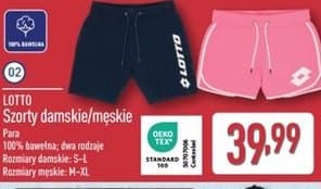 szorty damskie/męskie