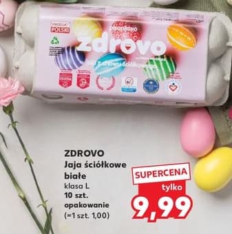 jaja ściółkowe białe klasa L
