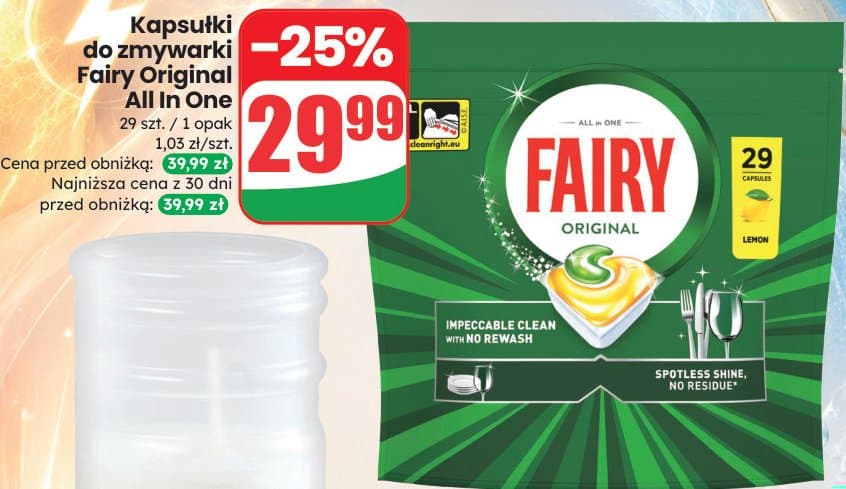 kapsułki do zmywarki
