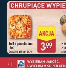 tost z pomidorami i fetą