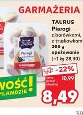 pierogi z borówkami, z truskawkami