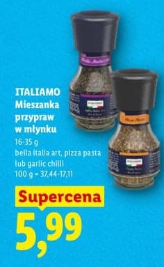 mieszanka przypraw w młynku