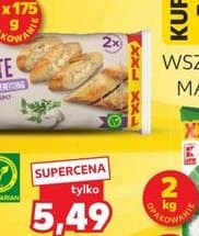 bagietka czosnkowa lub ziołowa