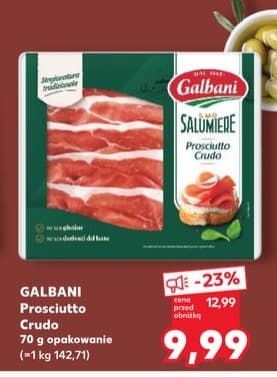 prosciutto crudo