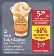 lody koktajlowe