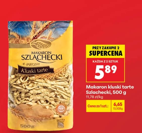 makaron kluski tarte 4-jajeczne