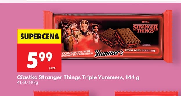 ciastka czekoladowe Stranger Things Triple Yummers