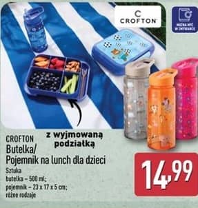 Crofton butelka/pojemnik na lunch dla dzieci butelka - 500ml; pojemnik - 23x 17x 5cm