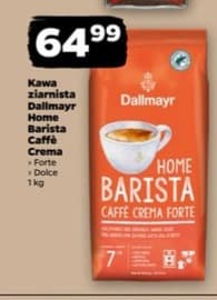 kawa ziarnista barista crema