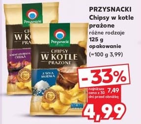 chipsy w kotle prażone różne rodzaje