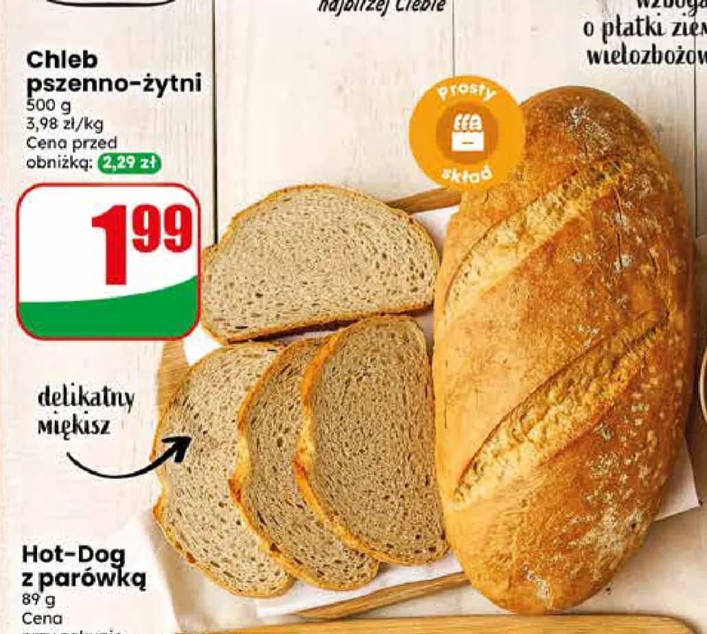chleb pszenno-żytni