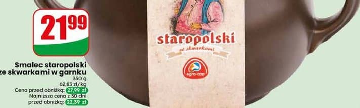 smalec staropolski ze skwarkami
