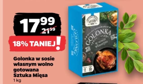 golonka w sosie własnym wolno gotowana