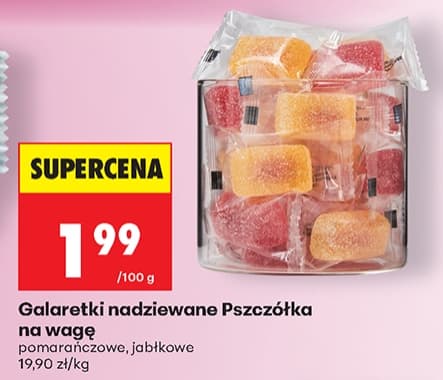 galaretki nadziewane na wagę