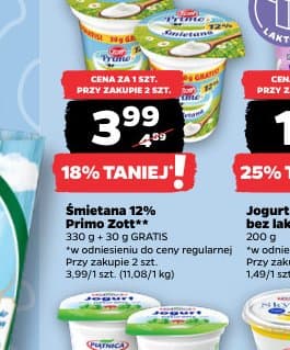 śmietana 12%