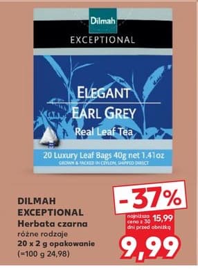 herbata czarna elegant earl grey