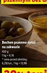 bochen pszenno-żytni na zakwasie