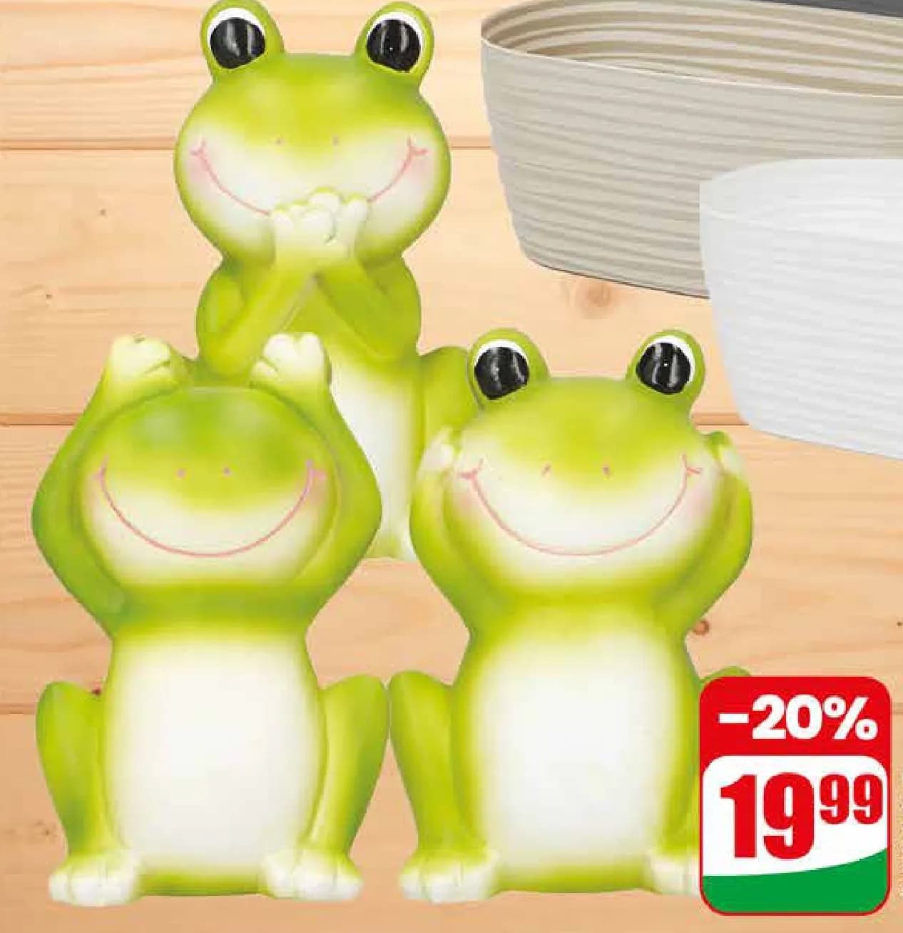 figurka ogrodowa żaba