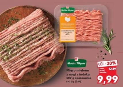 mięso mielone z nogi indyka