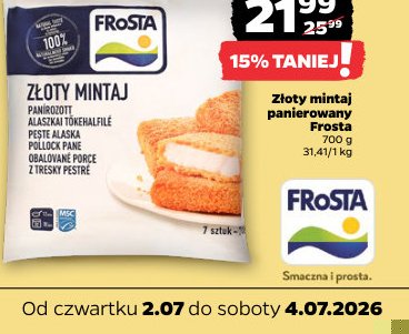 złoty mintaj panierowany