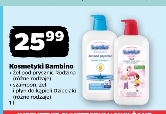 kosmetyki dla dzieci żel pod prysznic rodzina różne rodzaje