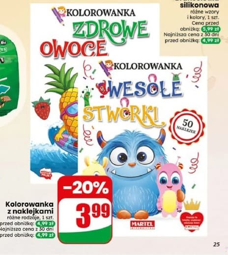 kolorowanka z naklejkami