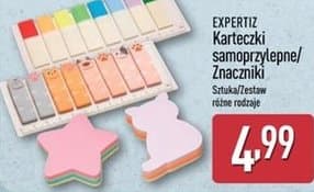 karteczki samoprzylepne/znaczniki