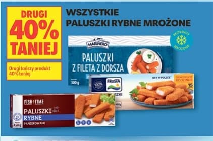 wszystkie paluszki rybne mrożone