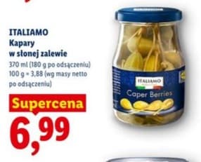 kapary w słonej zalewie