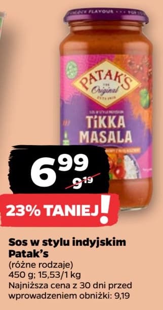 sos w stylu indyjskim tikka masala
