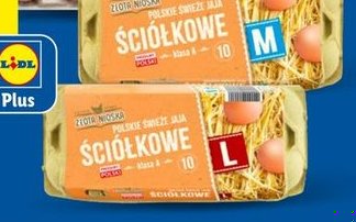 jaja ściółkowe Złota Nioska różne rozmiary