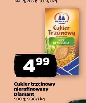 cukier trzcinowy nierafinowany