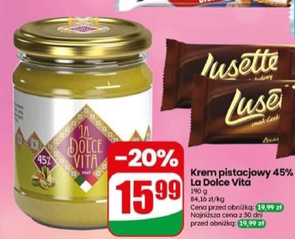 krem pistacjowy