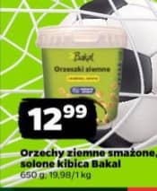 Bakal orzechy ziemne smażone solone 650g