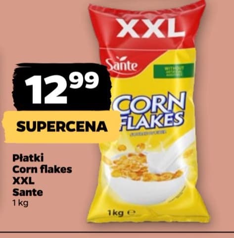 płatki śniadaniowe corn flakes xxl