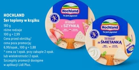 ser topiony w krążku