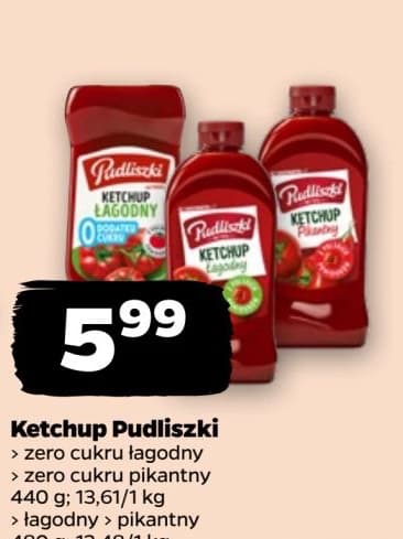 ketchup łagodny