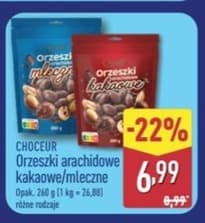 orzeszki arachidowe kakaowe