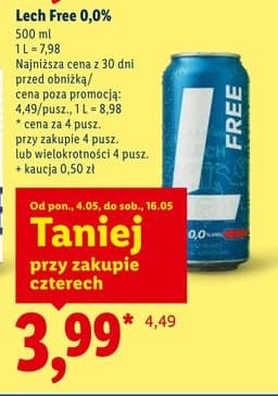 piwo bezalkoholowe limonka-mięta