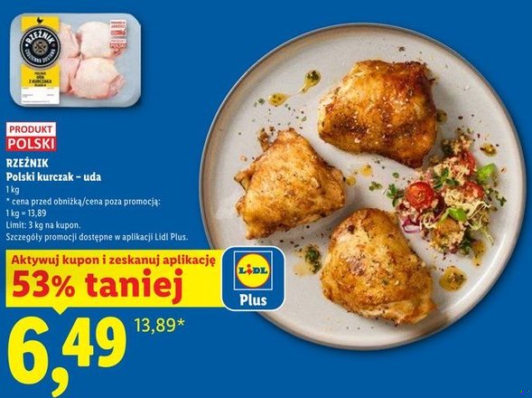 polski kurczak uda