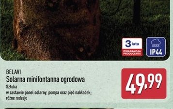 solarna minifontanna ogrodowa