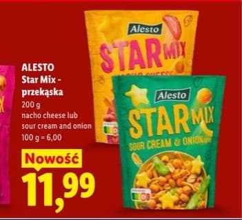 star mix nacho cheese lub sour cream and onion