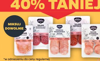 Wszystkie wędliny w plastrach